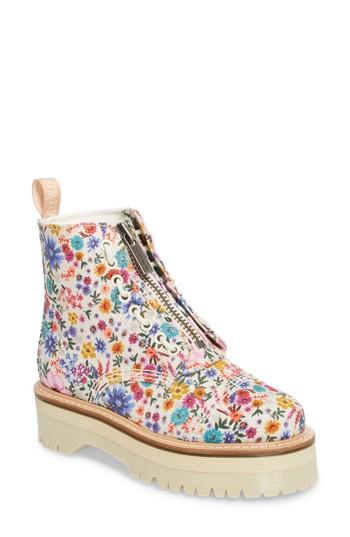 Women's Dr. Martens Sinclair Platform Boot Us/ 3uk - White