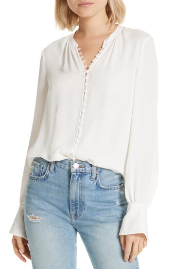 Women's Judith & Charles Ophelia Dolman Sleeve Blouse - Ivory