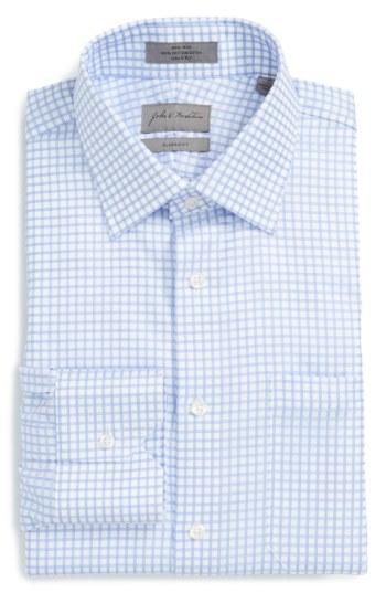 Men's John W. Nordstrom Classic Fit Non-iron Check Dress Shirt