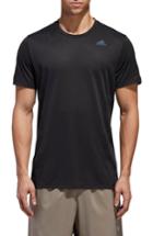 Men's Adidas Supernova Regular Fit Short Sleeve Reflective Running T-shirt - Black