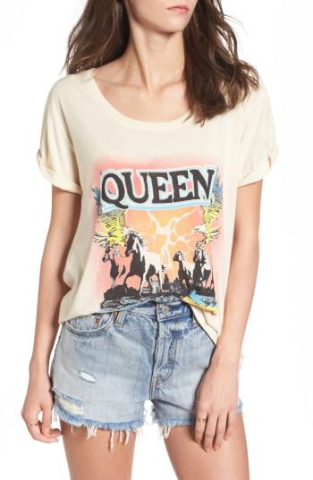 Women's Daydreamer Queen Graphic Tee - Ivory