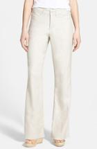 Women's Nydj Wylie Five-pocket Linen Trousers - Beige