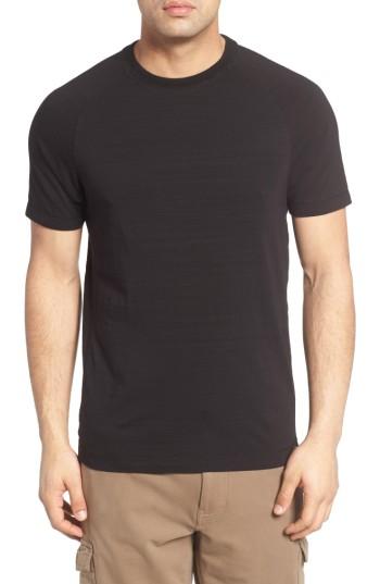 Men's Thaddeus Riggs Stretch Slub Jersey T-shirt - Black