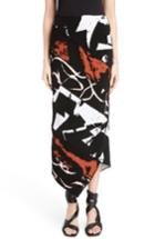 Women's Proenza Schouler Spiral Knit Jacquard Skirt - Black