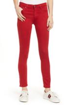 Women's Ag The Prima Ankle Cigarette Jeans - Red