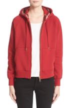 Women's Burberry Check Print Hoodie