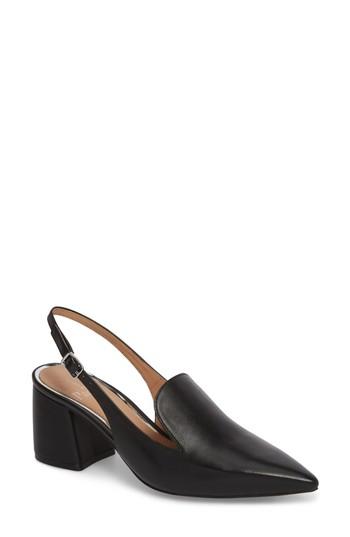 Women's Linea Paolo Carly Slingback Pump M - Black