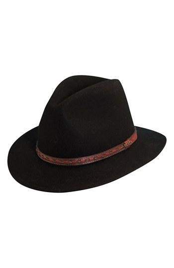 Scala 'classico' Crushable Felt Safari Hat