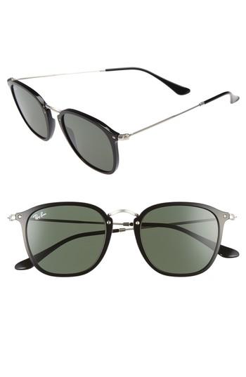 Women's Ray-ban Icons 51mm Aviator Sunglasses - Black