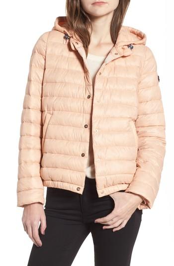 Women's Bernardo Water Resistant Insulated Hooded Bomber Jacket - None