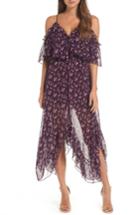 Women's Misa Los Angeles Desi Cold Shoulder Midi Dress