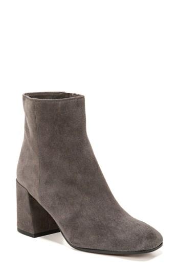 Women's Vince Highbury Flare Heel Bootie M - Grey
