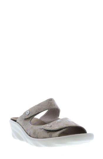 Women's Wolky Bolena Slide Sandal -7.5us / 38eu - Beige
