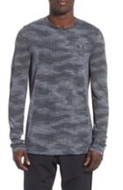 Men's Under Armour Siphon Long Sleeve Camo T-shirt, Size - Grey