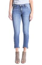 Women's Kut From The Kloth Reese Step Hem Ankle Jeans - Blue