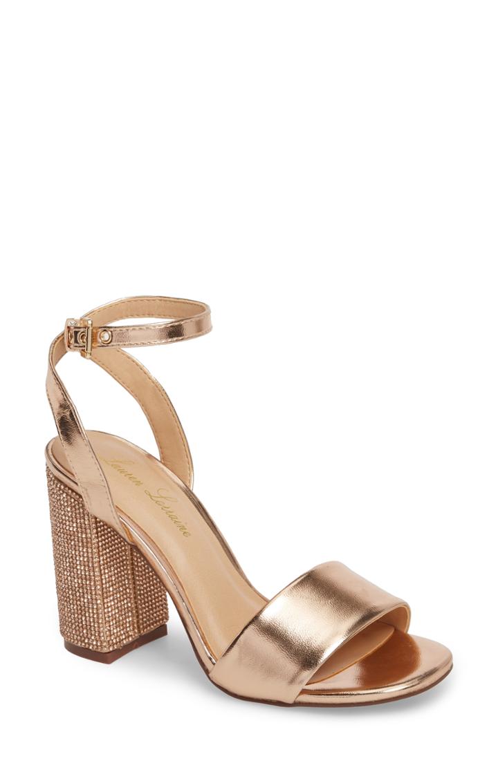 Women's Lauren Lorraine Julia Sandal M - Pink