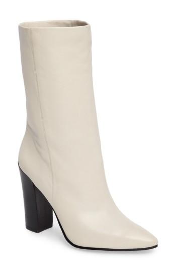 Women's Dolce Vita Ethan Pointy Toe Bootie M - White