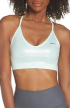 Women's Nike Pro Indy Dry Sports Bra - Green