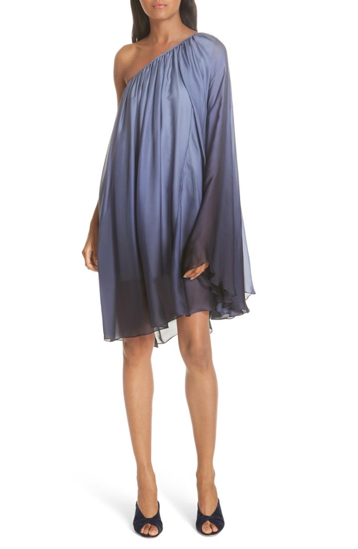 Women's Caroline Constas Ancel Silk One-shoulder Dress