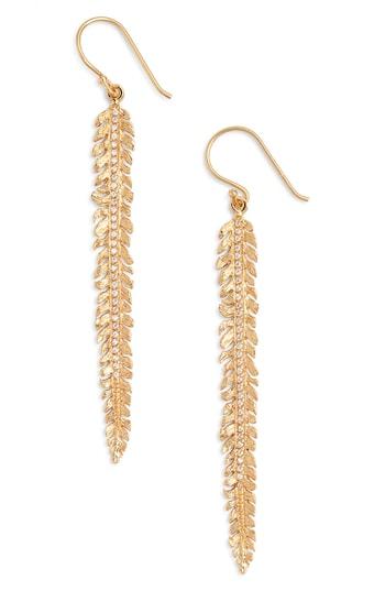 Women's Anuja Tolia Feather Drop Earrings
