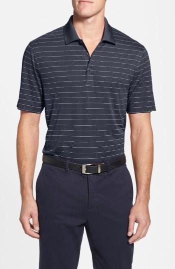 Men's Cutter & Buck Franklin Stripe Drytec Polo