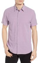 Men's Ted Baker London Twomoni Trim Fit Sport Shirt (s) - Purple
