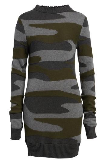 Women's Pam & Gela Camo Sweater Dress