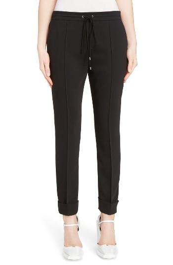 Women's Kenzo Tailored Jogger Pants Us / 38 Fr - Black