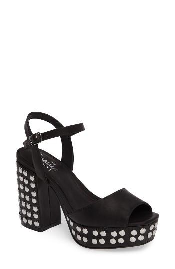 Women's Shellys London Daya Platform Sandal Eu - Black