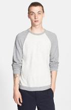 Men's Rag & Bone Colorblock Raglan Sleeve Sweatshirt