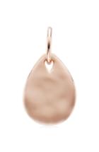 Women's Monica Vinader Engravable Mini Petal Teardrop Pendant Charm