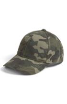 Women's August Hat Camo Print Baseball Cap - Green