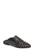 Women's Kristin Cavallari Charlie Studded Loafer Mule M - Black