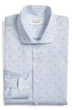 Men's Ted Baker London Crane Slim Fit Geometric Dress Shirt