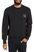 Men's Rag & Bone Dagger Fit Sweatshirt, Size Medium - Black