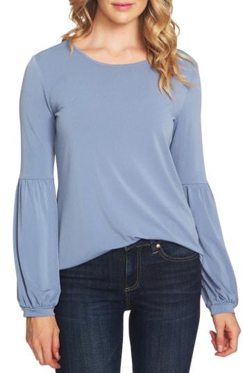 Women's Cece Bishop Sleeve Top - Blue