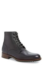 Men's Magnanni 'marcelo' Plain Toe Boot .5 M - Black