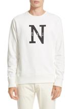 Men's Saturdays Nyc Bowery Ny Graphic Overlay Sweatshirt