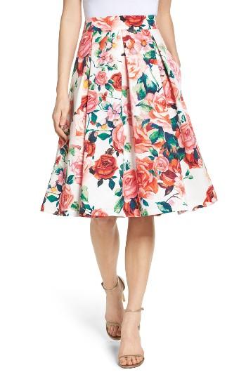 Women's Eliza J Floral Midi Skirt