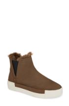 Women's Jslides Val Faux Fur Lined Platform Sneaker .5 M - Grey