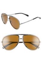 Women's Givenchy 60mm Aviator Sunglasses - Dark Ruthenium