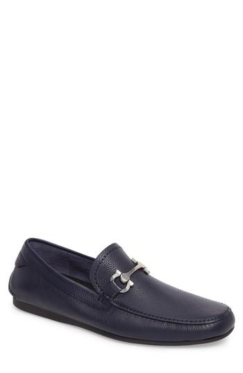 Men's Salvatore Ferragamo Cancun 2 Driving Shoe .5 W - Blue