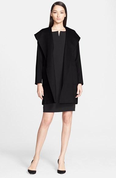 Women's Max Mara 'rialto' Hooded Camel Hair Wrap