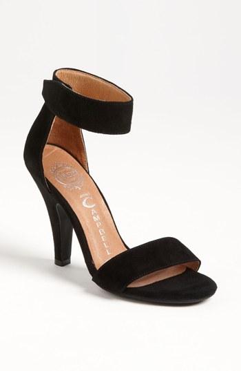 Jeffrey Campbell 'foxtrot' Sandal Black Suede
