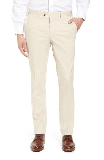 Men's Peter Millar Collection Perfect Flat Front Poplin Pants