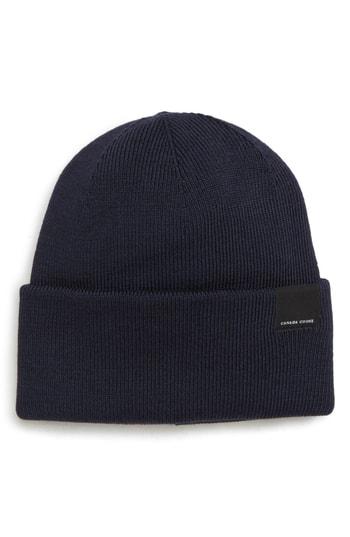 Women's Canada Goose Classic Merino Wool Beanie - Blue