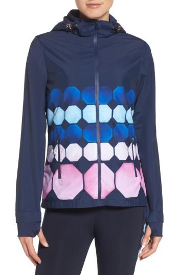 Women's Ted Baker London Marina Mosaic Hooded Jacket