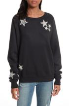 Women's Rebecca Minkoff Graham Embellished Sweatshirt, Size - Black