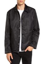 Men's The Very Warm Grant Coach's Jacket - Black