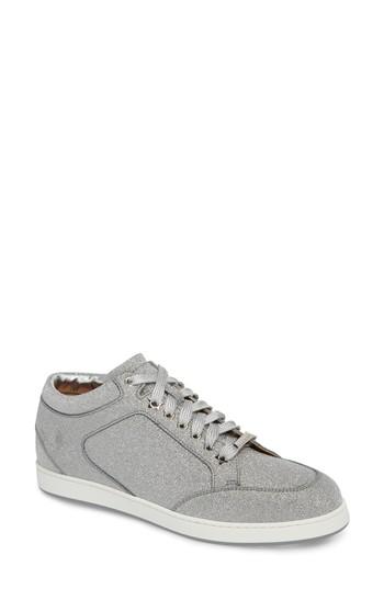 Women's Jimmy Choo Miami Metallic Sneaker Us / 39eu - Metallic